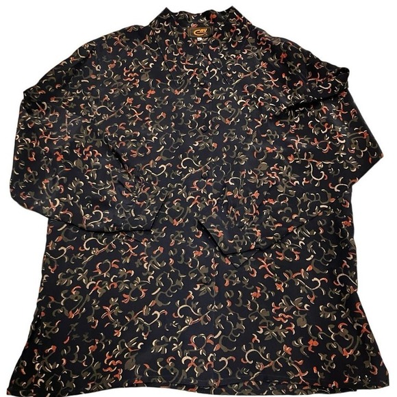 CQY Floral Top Blouse long Sleeve - Picture 1 of 8